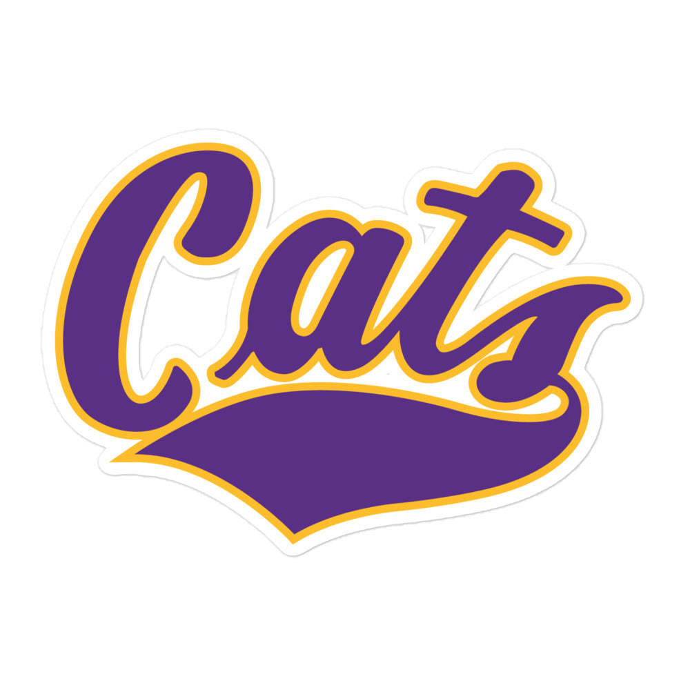 Cats Logo Purple & Gold