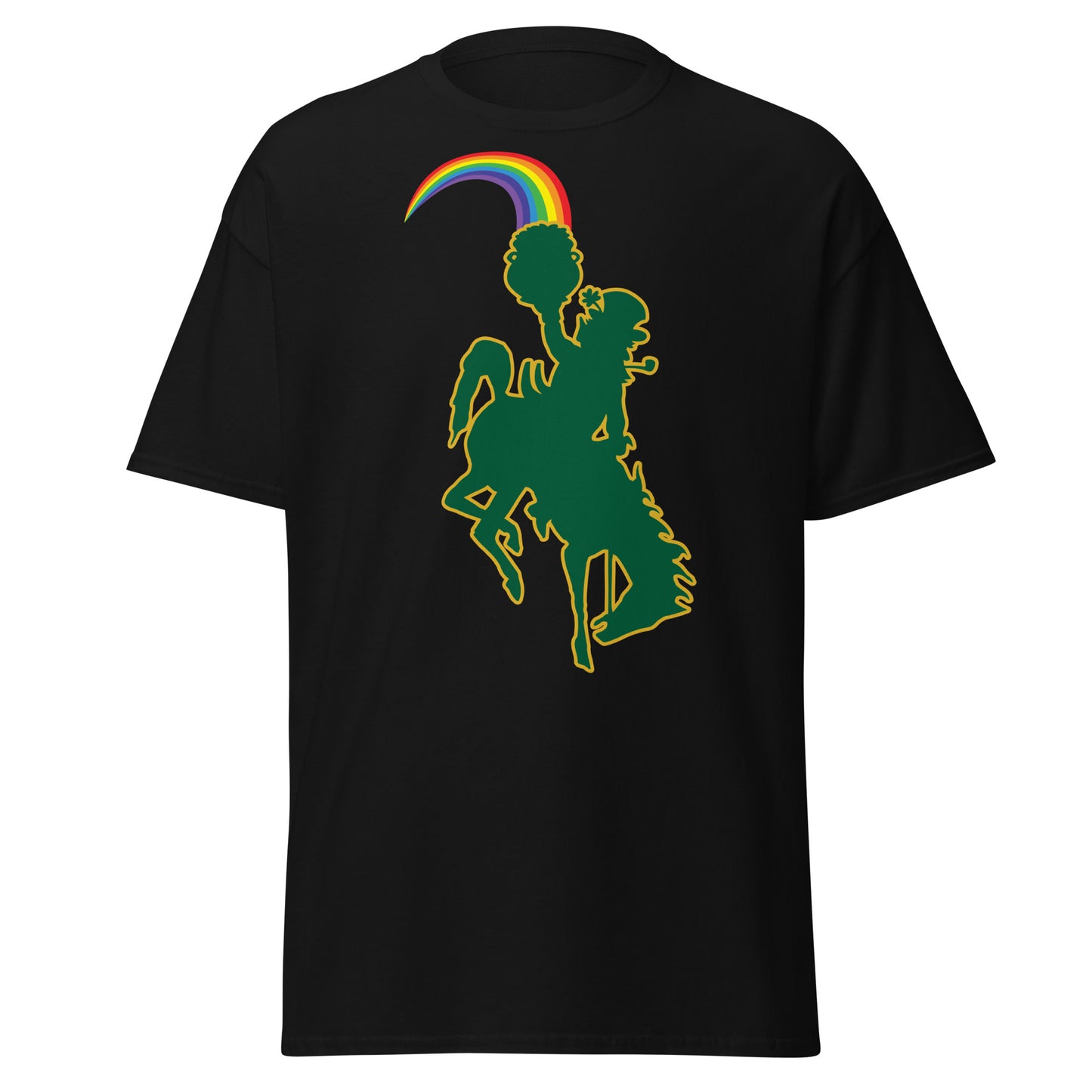 Bucking Horse & Leprechaun T-Shirt