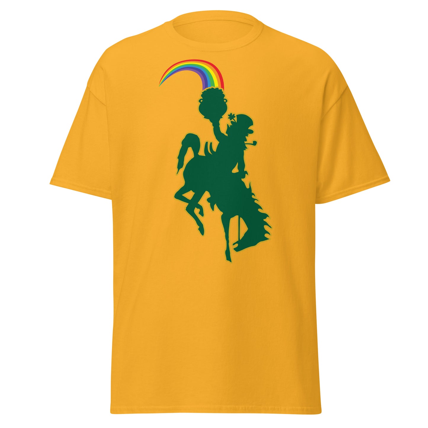 Bucking Horse & Leprechaun T-Shirt