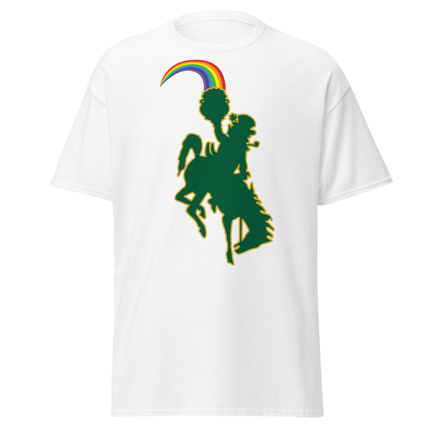 Bucking Horse & Leprechaun T-Shirt