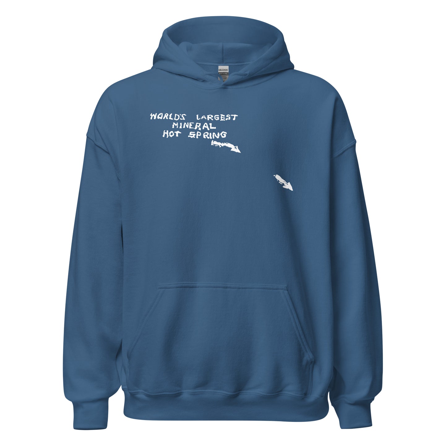 Worlds Largest Mineral Hot Spring Hoodie