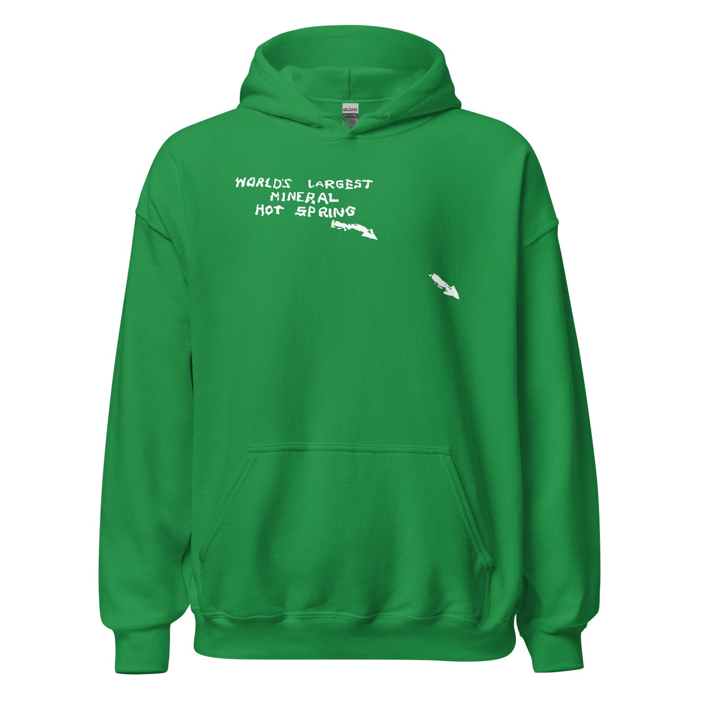 Worlds Largest Mineral Hot Spring Hoodie