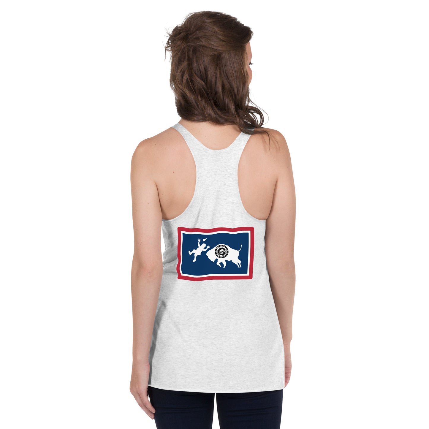 Fightin' Jackalopes Women's Racerback Tank