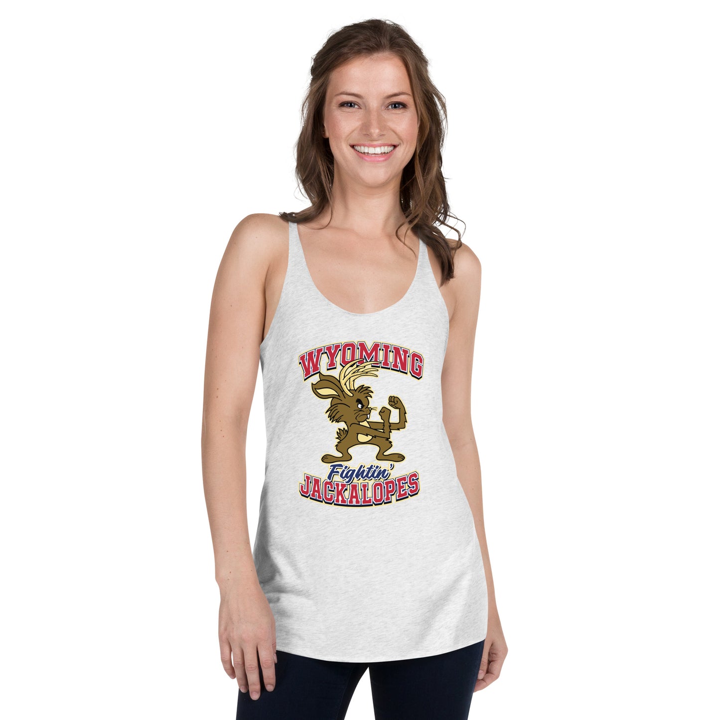 Fightin' Jackalopes Women's Racerback Tank