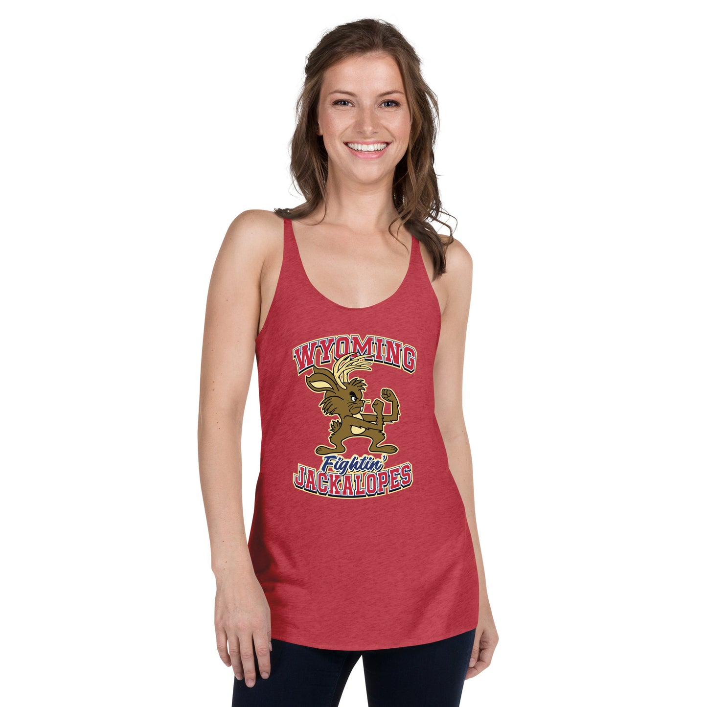Fightin' Jackalopes Women's Racerback Tank